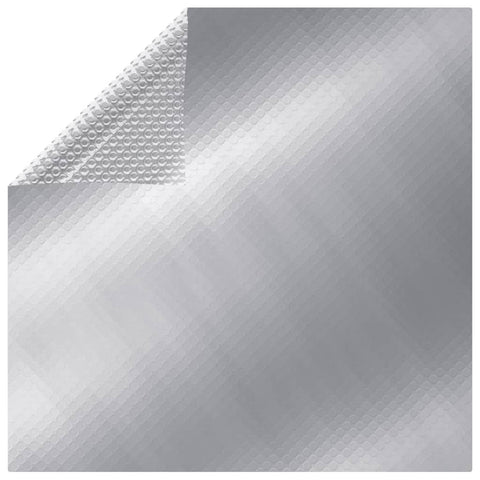 ZNTS Pool Cover Silver 400x200 cm PE 93097