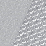 ZNTS Pool Cover Silver 400x200 cm PE 93097