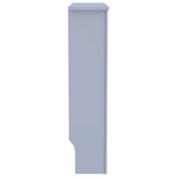 ZNTS MDF Radiator Cover Grey 78 cm 325569