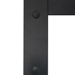 ZNTS Sliding Door Aluminium and ESG Glass with Hardware 102.5x205cm 3056805