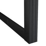 ZNTS Sliding Door Aluminium and ESG Glass with Hardware 102.5x205cm 3056805