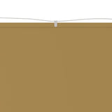 ZNTS Vertical Awning Beige 60x1200 cm Oxford Fabric 148254