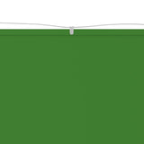 ZNTS Vertical Awning Light Green 60x1000 cm Oxford Fabric 148302