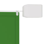 ZNTS Vertical Awning Light Green 60x1000 cm Oxford Fabric 148302