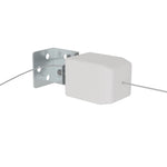 ZNTS Vertical Awning Light Green 60x1000 cm Oxford Fabric 148302