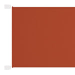 ZNTS Vertical Awning Terracotta 100x1000 cm Oxford Fabric 148358