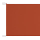 ZNTS Vertical Awning Terracotta 100x1000 cm Oxford Fabric 148358