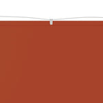 ZNTS Vertical Awning Terracotta 100x1000 cm Oxford Fabric 148358