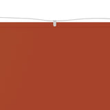 ZNTS Vertical Awning Terracotta 100x1000 cm Oxford Fabric 148358