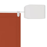 ZNTS Vertical Awning Terracotta 100x1000 cm Oxford Fabric 148358