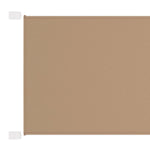 ZNTS Vertical Awning Taupe 60x1200 cm Oxford Fabric 148401