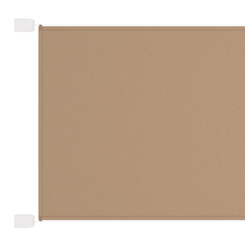 ZNTS Vertical Awning Taupe 60x1200 cm Oxford Fabric 148401