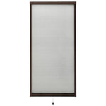ZNTS Roll down Insect Screen for Windows Brown 80x170 cm 148728