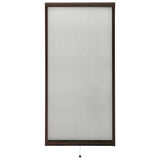 ZNTS Roll down Insect Screen for Windows Brown 80x170 cm 148728