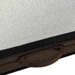 ZNTS Roll down Insect Screen for Windows Brown 80x170 cm 148728