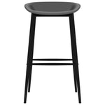 ZNTS 5 Piece Bar Set White and Grey 3057411
