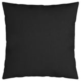 ZNTS Throw Pillows 4 pcs Black 60x60 cm Fabric 314360