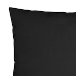 ZNTS Throw Pillows 4 pcs Black 60x60 cm Fabric 314360
