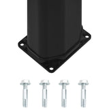 ZNTS Outdoor Solar Shower with Shower Head and Faucet 35 L Black 92942