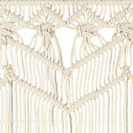 ZNTS Macrame Curtain 140x240 cm Cotton 323976