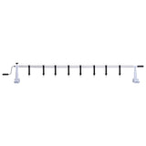 ZNTS Pool Cover Roller with Plastic Base 93178