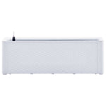 ZNTS Garden Raised Bed with Self Watering System White 100x43x33 cm 313959