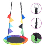 ZNTS Rainbow Swing with Flags 100 cm 93144