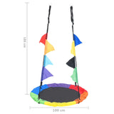 ZNTS Rainbow Swing with Flags 100 cm 93144