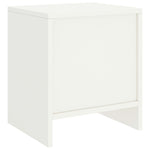 ZNTS Bedside Cabinets 2 pcs White 35x30x40 cm Solid Pinewood 322240