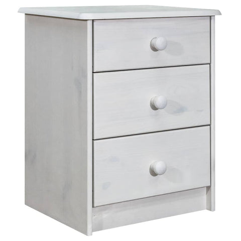 ZNTS Chest of Drawers 43x34x53 cm Solid Pine Wood 325537