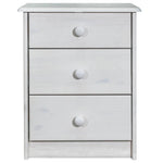 ZNTS Chest of Drawers 43x34x53 cm Solid Pine Wood 325537