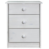 ZNTS Chest of Drawers 43x34x53 cm Solid Pine Wood 325537