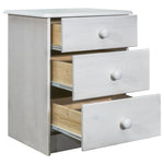 ZNTS Chest of Drawers 43x34x53 cm Solid Pine Wood 325537