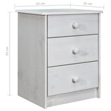ZNTS Chest of Drawers 43x34x53 cm Solid Pine Wood 325537