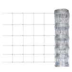 ZNTS Garden Fence Galvanised Steel 50x1.5 m Silver 149489