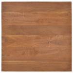 ZNTS Coffee Table 65x65x33 cm Solid Teak Wood 326127