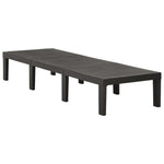 ZNTS Sun Lounger Plastic Anthracite 315827