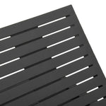 ZNTS Sun Lounger Plastic Anthracite 315827