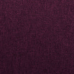 ZNTS Wing Back Massage Recliner Purple Fabric 326436