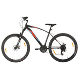 ZNTS Mountain Bike 21 Speed 29 inch Wheel 48 cm Frame Black 3067213