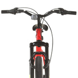ZNTS Mountain Bike 21 Speed 27.5 inch Wheel 38 cm Red 3067216