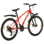 ZNTS Mountain Bike 21 Speed 26 inch Wheel 42 cm Red 3067223