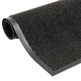 ZNTS Doormat Tufted 60x180 cm Black 326953
