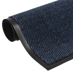 ZNTS Doormat Tufted 60x180 cm Blue 326957