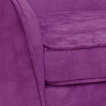 ZNTS Dog Sofa Burgundy 66x43x40 cm Plush 171129