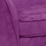 ZNTS Dog Sofa Burgundy 66x43x40 cm Plush 171129