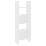 ZNTS Book Cabinet White 60x35x180 cm Engineered Wood 803407