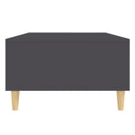 ZNTS Coffee Table Grey 103.5x60x35 cm Engineered Wood 806015