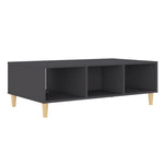 ZNTS Coffee Table Grey 103.5x60x35 cm Engineered Wood 806015