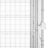 ZNTS Outdoor Dog Kennel Galvanised Steel 110x220x180 cm 150801